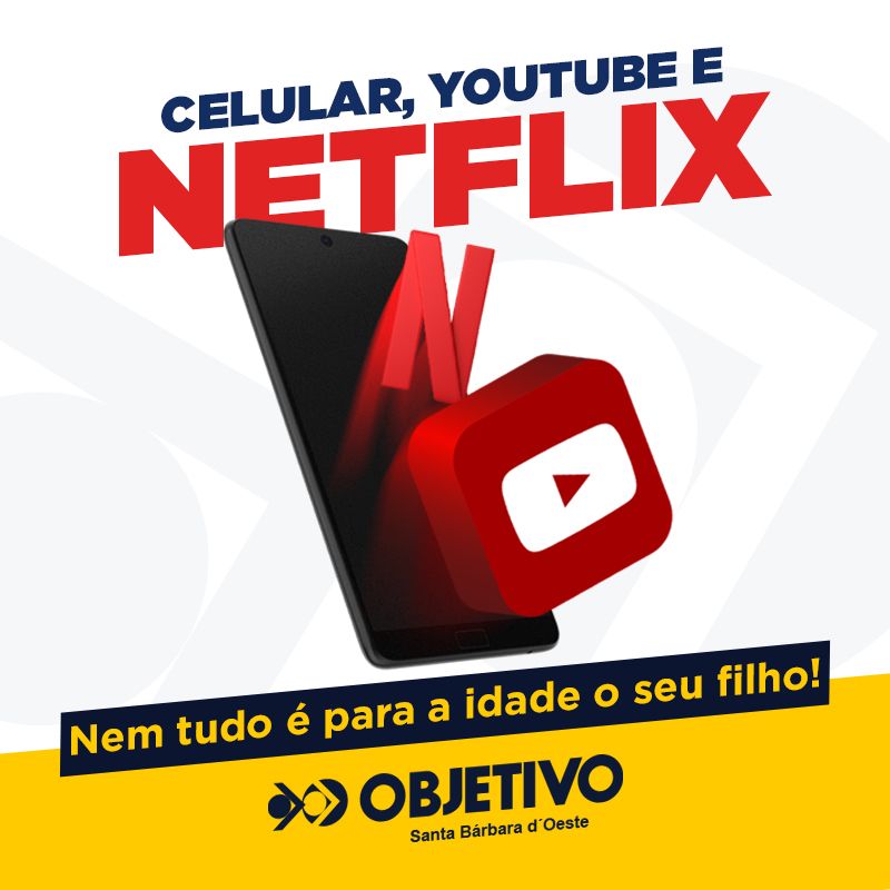 CELULAR, NETFLIX, YOUTUBE: Nem tudo é para a idade do seu filho!